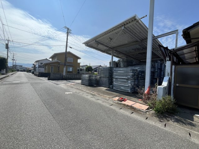 古城町事業用地の外観