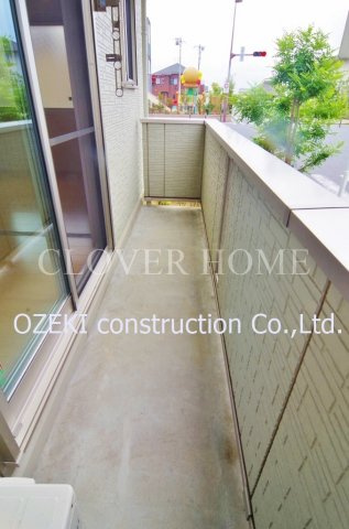 SymphonyBのバルコニー|※写真は１階のもの