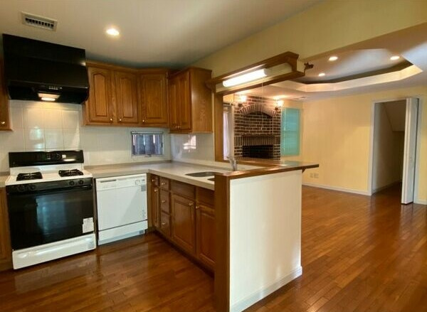 センチュリーハイツB棟のキッチン