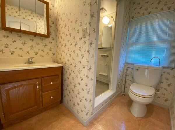 センチュリーハイツB棟の洗面所