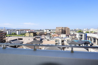 【展望】 | フィオレ高石 | 開放感のある眺望：南西側