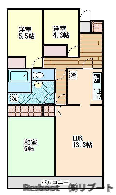 船橋夏見レジデンスの間取り