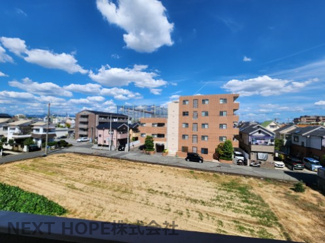 【展望】 | ソルディオ武庫之荘本町 | 洋室７帖に面したバルコニーからの眺望です♪周囲からの目線も気になりませんね(^^)