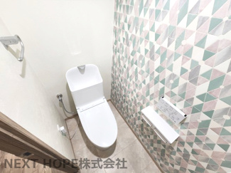 【トイレ】 | ソルディオ武庫之荘本町 | 新品のトイレです♪水廻り全てが新品で気持ちよくご入居していただけます(^^)