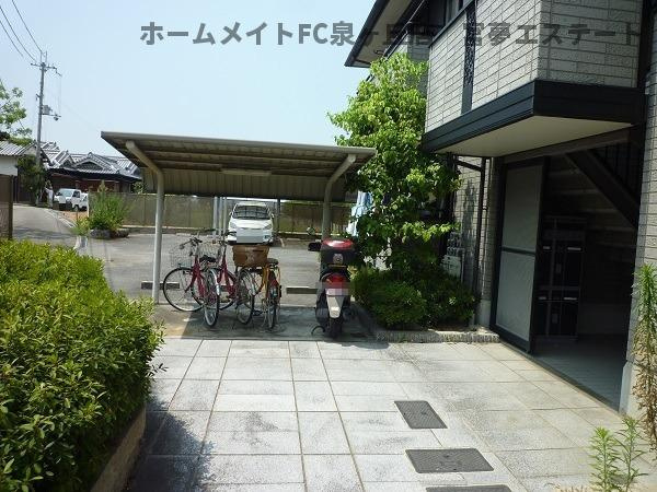 セジュール竹城のその他共用部分|駐輪場