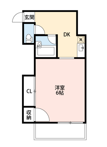 【間取り】 | 目黒コーポビアネーズ
