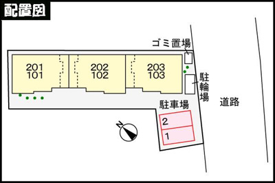 【駐車場】 | アロマ・ドゥ－・ヴィラ | 駐車場