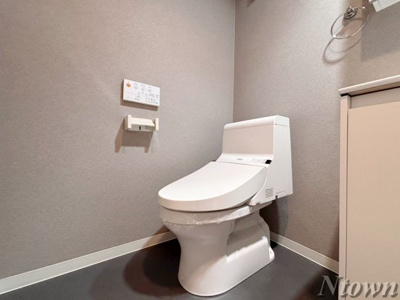 【トイレ】 | ヒルズ古出来 | 落ち着いた色調のトイレです
