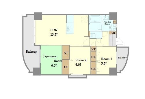 【間取り】 | ホウシュウコーポ篠栗9番館　★プライスホームなら仲介手数料0円です★