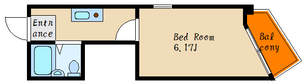 サングレイス西新町の間取り