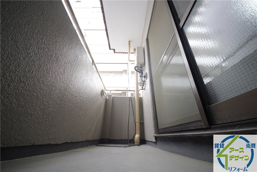 サングレイス西新町のバルコニー|※類似部屋