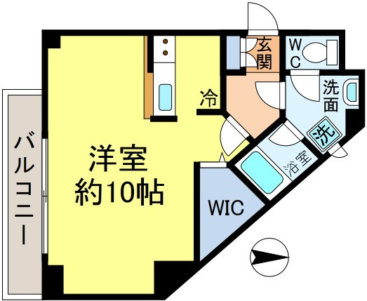 シェルベール壱番館の間取り