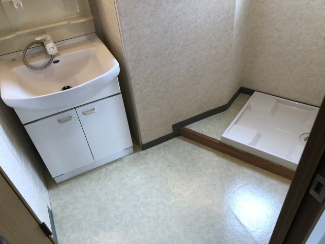 シェルベール壱番館の洗面所