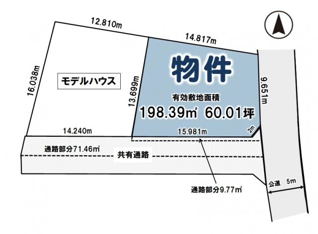 筑西市下川島の区画図|区画図