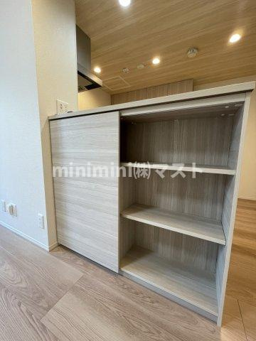 ルシェーナ西田辺の収納