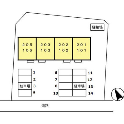 【駐車場】 | セジュールＧＲＥＥＮ | 【セジュールＧＲＥＥＮ】