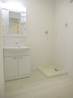 【洗面所】 | アンソレイユ能代Ⅱ