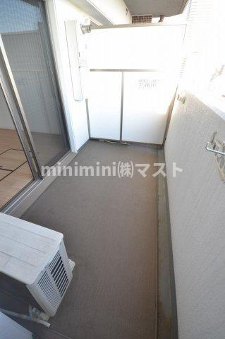 スプランディッド難波Ⅰのバルコニー