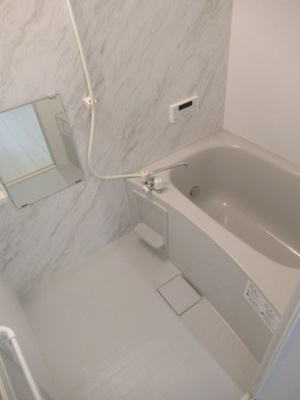 【浴室】 | アンソレイユ能代Ⅰ