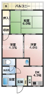 【間取り】 | マンション雑賀屋