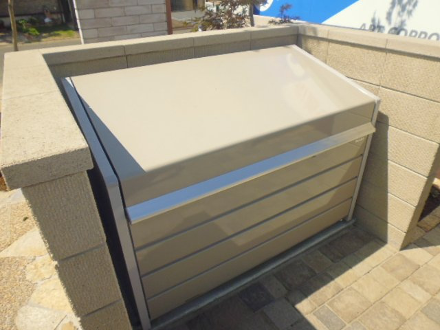 倉敷市福田町古新田のアパートのその他共用部分|敷地内ゴミステーション