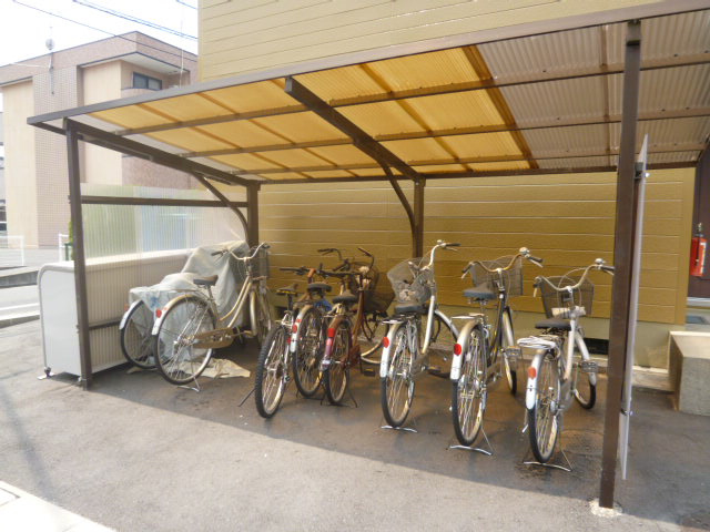 倉敷市安江のアパートのその他共用部分|駐輪場
