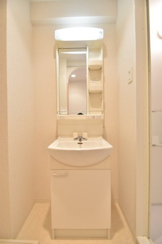 大阪市旭区高殿７丁目の賃貸マンションの独立洗面台