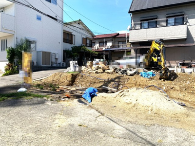 【外観】 | 池田市桃園１丁目　新築戸建　１号棟