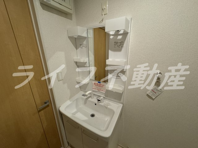 アプリコット瓜生の独立洗面台|独立洗面台で身支度をすべて済ませてしまいましょう