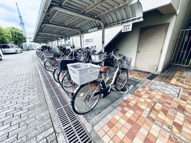 サンタウン立花2号棟のその他共用部分|駐輪場