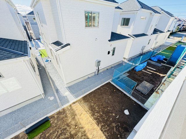 松戸市古ケ崎４丁目新築戸建【古ヶ崎小学校：4分】の展望|バルコニーより南側眺望