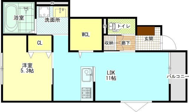 【間取り】 | スマイシアAPARTMENT茂福町