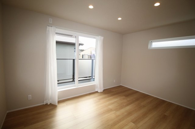 朝倉本町　新築戸建　2号地の洋室|2Ｆ　南西の部屋　7.8帖