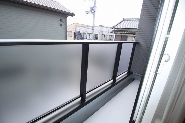 朝倉本町　新築戸建　2号地のバルコニー|2Ｆ　南西の部屋　7.8帖