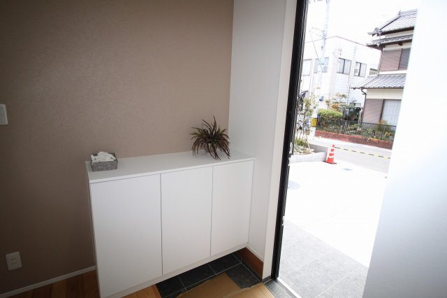 朝倉本町　新築戸建　2号地の収納|玄関収納