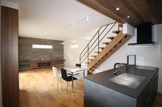 朝倉本町　新築戸建　2号地の居間・リビング|ＬＤＫ　20.0帖