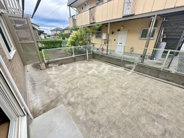 ファミーユ　Ｃのバルコニー|高崎、前橋のお部屋探しはエンドスケープまで！お客様の理想お聞かせ下さい♪