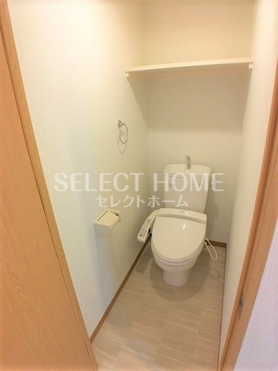 【トイレ】 | ノステルコート岡崎 | 同型タイプ落ち着いたトイレです