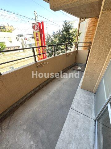 ふぁみーゆ吹屋町のバルコニー