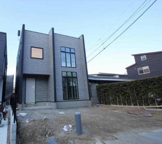 小津町　新築戸建　４号棟　【内覧可能】の外観|4号地　建物面積　105.27㎡