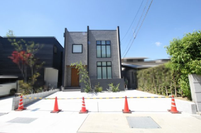 小津町　新築戸建　４号棟　【内覧可能】の外観|4号地　建物面積　105.27㎡