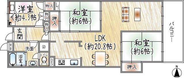 グランドハイツ甲陽園