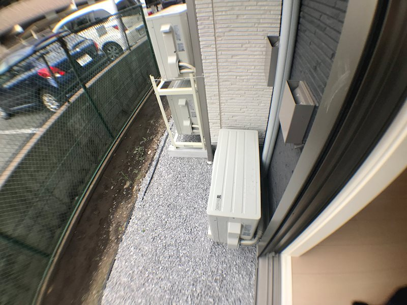 ＥＡＳＴ６．F棟のバルコニー