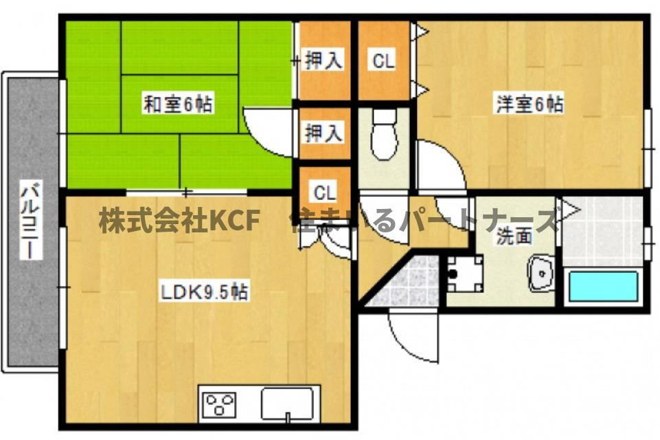 シャンポールの間取り