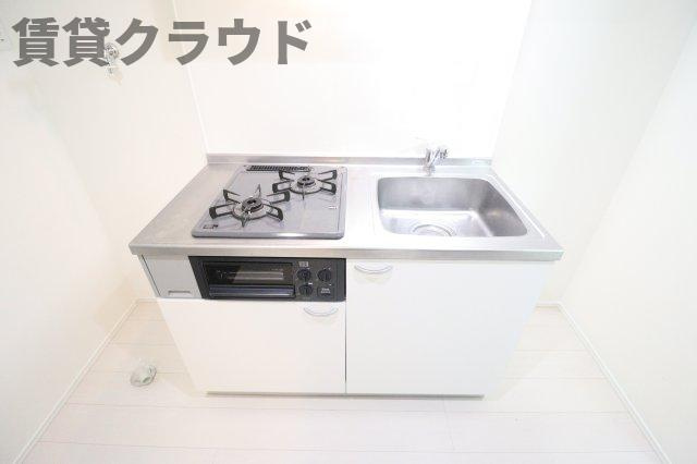 メゾンドジュネス大森台のキッチン|コンパクトなキッチンで掃除もラクラク