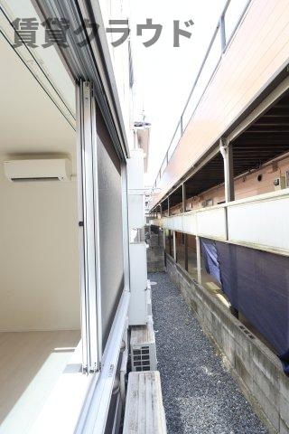 メゾンドジュネス大森台のバルコニー|開放的で明るい空間を演出してくれるバルコニーです