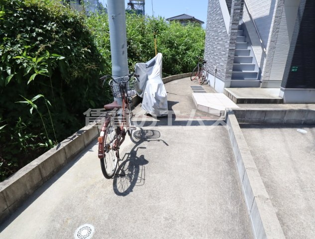 【その他共用部分】 | ハーモニーテラス那珂Ⅴ | ハーモニーテラス那珂Ⅴの駐輪場