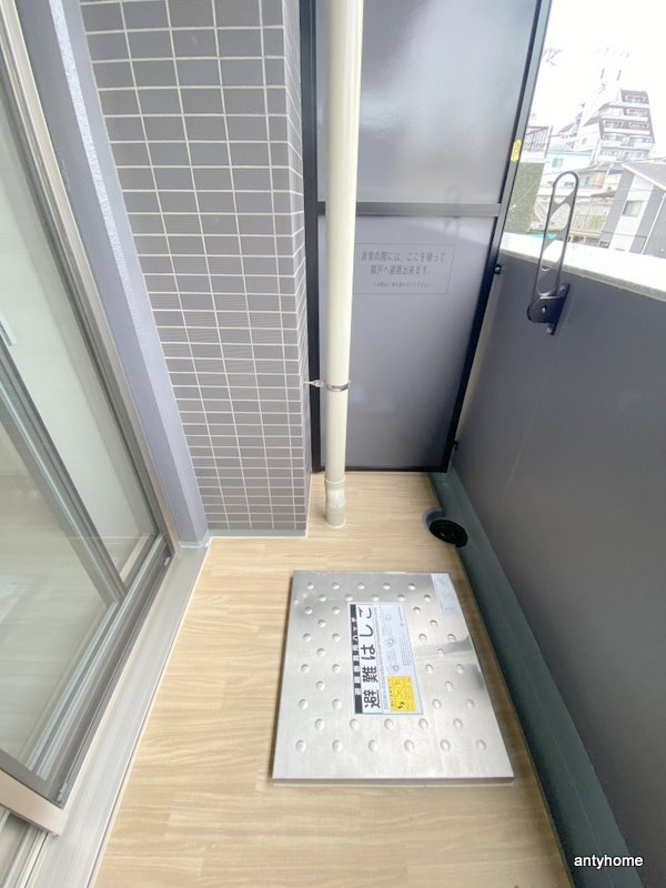 プレサンス野江内代ペルティエ　仲介手数料無料のバルコニー