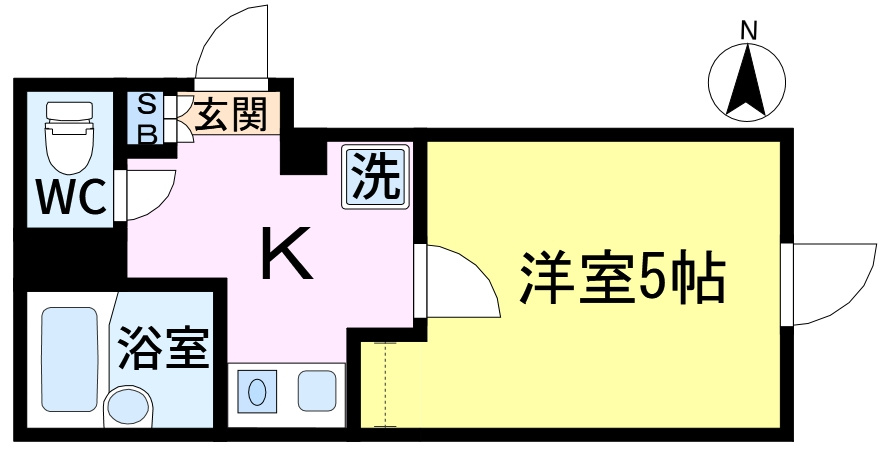 コンフォール新小岩の間取り