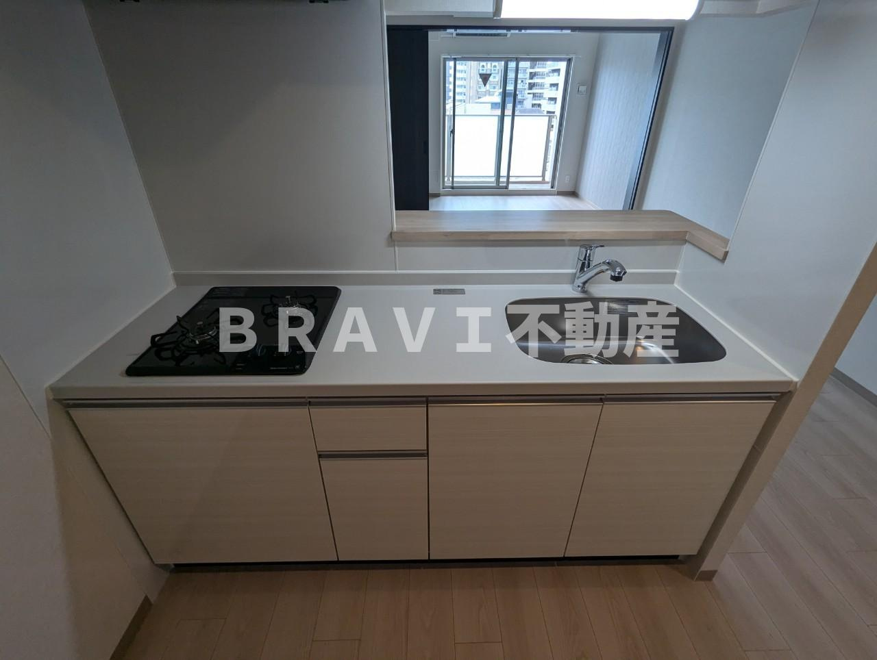 ウィルコート大今里西 BRAVI不動産のキッチン